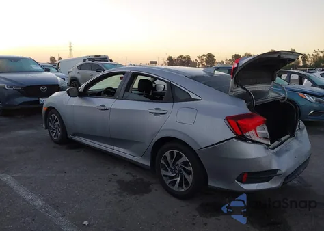 2018 Honda Civic Ex from USA, damaged, VIN 2HGFC2F7XJH515247